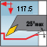 iç çap 35 derecelik uç 117.5 d