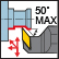 Ext 93° App Sleeve 35° Diamond