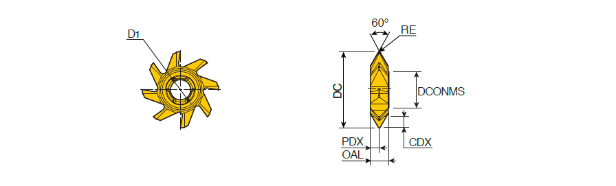 ‎TR17-T-39.7-M60-8P TT5525